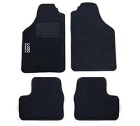 Auto Accessori Lupex | Ensemble de 4 Tapis de Voiture Compatibles avec Ypsilon (2003-2011), Tapis de Sol Auto en Forme, avec Broderie Côté Conducteur, Antidérapant, Avant et Arrière