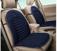 Auto Accessori Lupex - Ensemble de housses de dossier universelles, kit de 2 pièces, couleur Bleu, housses de siège avant, pour sièges de voiture, de camion et de bureau, polyester, avec 92 sphères