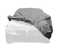 Auto Accessori Lupex - Housse de protection pour voiture imperméable et résistante aux intempéries, taille L pour berlines jusqu'à 483 cm, en tissu Peva 100g et doublure en polaire, pour usage