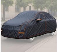 Auto Accessori Lupex - Housse de Voiture imperméable, Taille L pour limousines jusqu'à 480 cm, en Tissu PVC avec Fermeture éclair et Doublure en Coton, pour l'extérieur et l'intérieur