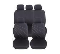 Auto Accessori Lupex Housses de siège de Voiture universelles, Tissu Polyester, Ensemble de Housses de Protection de siège Adaptable, No SUV (Avant et Arrière, G - Gris)