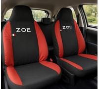 Auto Accessori Lupex Housses de sièges pour voitures compatibles Zoe | Housse pour appuie-tête incluse | Fabriqué en Italie | Ensemble de housses de siège avant et arrière | Logo brodé | Intérieur