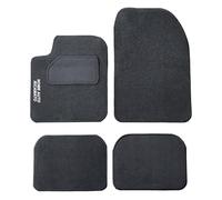 Auto Accessori Lupex - Jeu de Tapis de Sol pour Voiture, Compatible avec Focus, Jeu de Tapis de Sol avec nom de la Voiture brodé, avec Protection Contre Les Chutes, pour l'avant et l'arrière