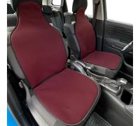 Auto Accessori Lupex Paire de dossiers de voiture universels en 100 % polyester - Confortable, support pour le dos, protection pour les sièges et facile à installer - Convient pour tous les véhicules