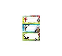 Herma Étiquettes autocollantes 5588 – Lot de 6 lignées pour livre de football 76×35 mm multicolore