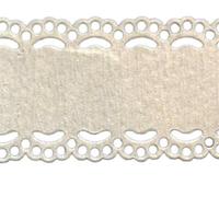 Auto-Adhésif Papier Ruban De Dentelle N ° 5 - Blanc 2, Mariée En Dentelle, Bordure De Garniture, Bordure En Dentelle,1cmx2m, Heyda Papier, De Papier Washi Tapes, Scrapbooking
