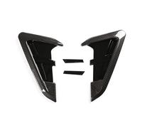 Auto Aérations Capot Grille Compatible Avec BMW X3 G01 2018 2019 2020 2021 2022 Garniture D'aération Latérale D'aile Avant En Fibre De Carbone, Style Ouïes De Requin(Carbon Fiber)