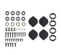 Auto-alignement omnidirectionnel - Vibration Foot Pad Shock Absorption des Chocs Accessoire Imprimante 3D Compatible avec Bambu X1 Carbon P1S P1P X1E A1 K1 Series Prusa Mk3 Mk4 Voro 2 4