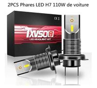Auto Ampoule Lampe H7 Phare Led Cree 5050 Csp 30000lm 6000k - 2 Pcs