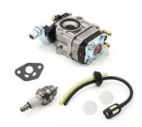 [Auto and Motorcycle Parts] Carburateur Coupe-Herbe for Alko BC410 BC 4125 4535 débroussailleuse carburateur Bougie d'allumage Filtre à Carburant Ligne Tuyau Carb Kit