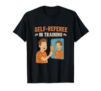 Auto-Arbitre en entraînement Basketball Humour Graphique T-Shirt