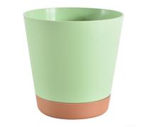 Auto-Arrosant pour Plantes Intérieures 10 Jours Auto-Arrosant(Green 20.2cm) | Indicateur niveau eau, réservoir transparent, santé des plantes, pour intérieur extérieur, pour facile à surveiller