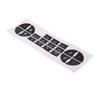 Auto Autocollant Bouton Compatible Avec Chevrolet Pour Silverado Pour Traverse Pour LT LTZ 2007 2008 2009 2010 2011 2012 1 Pièce Autocollant Réparation Pour Bouton Tableau Bord AC