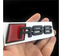 Auto Autocollant de Voiture pour RS6/RS8, Logo Emblème Emblème Insigne Badge Autocollants Décoration,C