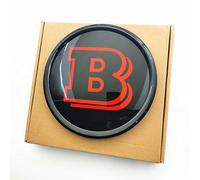 Auto Autocollant de Voiture pour Smart Brabus, Logo Emblème Emblème Insigne Badge Autocollants Décoration,B