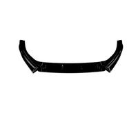 Auto Becqueats Avant Pare-Chocs Avant de Voiture a pour Passat B7 11-15 Norme Version Noir Brillant diffuseur séparateur Corps KitABS Voiture Pare-Chocs Avant lèvre Spoiler