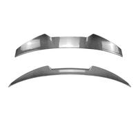 Auto Becquets Arrière Kit Carrosserie pour Toit Arrière Voiture Aileron Réglage des Lèvres du Milieu Coffre pour A7 C7 S7 RS7 2011 - 2017 M4 Aileron Coffre Arrière(Carbon Look Set)