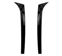 Auto Becquets Avant 2007-2014 pour Benz pour Classe C W204 Variant Wagon pour C200 C260 Garniture De Becquet Latéral De Lunette Arrière ABS Noir Brillant