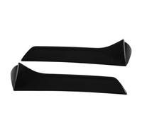 Auto Becquets Avant Lot De 2 Séparateurs Latéraux De Lunette Arrière Garniture Extérieure Gauche/Droite pour Seat pour Leon 5F FR Mk3 MK3.5 2013-2021(Noir Brillant)