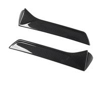 Auto Becquets Avant Lot De 2 Séparateurs Latéraux De Lunette Arrière Garniture Extérieure Gauche/Droite pour Seat pour Leon 5F FR Mk3 MK3.5 2013-2021(Carbon Style)