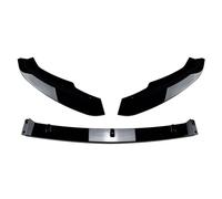 Auto Becquets Avant pour Superb B8 2016-2018 Voiture Pare-Chocs Avant Lèvre Séparateur Diffuseur Corps Kit Spoiler Garde Brillant Noir 3 Pièces Aileron Avant