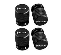Auto Bouchons de Valve de Pneu pour Suzuki Celerio 2021-2023, Capuchon de Valve Auto Casquettes Anti Poussière de Voiture Métal Couvre-Valve Accessoire de Pneu,A-2