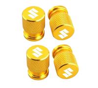 Auto Bouchons de Valve de Pneu pour Suzuki Celerio 2021-2023, Capuchon de Valve Auto Casquettes Anti Poussière de Voiture Métal Couvre-Valve Accessoire de Pneu,D-1