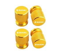 Auto Bouchons de Valve de Pneu pour Suzuki Celerio 2021-2023, Capuchon de Valve Auto Casquettes Anti Poussière de Voiture Métal Couvre-Valve Accessoire de Pneu,D-2