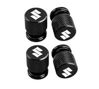 Auto Bouchons de Valve de Pneu pour Suzuki Celerio 2021-2023, Capuchon de Valve Auto Casquettes Anti Poussière de Voiture Métal Couvre-Valve Accessoire de Pneu,A-1