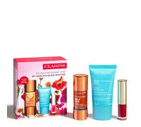 auto-bronzant Clarins - Coffret Addition Concentré Eclat Visage - Addition Concentré Eclat Visage 15ml + 2 produits - Kapao Parfumerie en ligne française