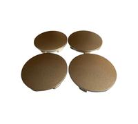 Auto Cache Moyeux pour Rays ENKEI BBS Volk Racing Jantes Anti-Poussière Noir Marron 4PCS/lot 62MM Capuchon Centre Roue Voiture Moyeu Jante Sport Enjoliveurs de Roue(Brown)