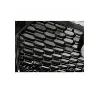 Auto Calandre Avant Calandre Capot Avant Sport En Nid D'abeille Pour RS Q5 Quatt Noir Brillant Pour SQ5 Sline 2017-2020(Black Emblem)