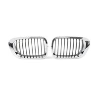 Auto Calandre Avant pour BMW pour Série 3 E46 2 Portes pour Coupé pour Cabriolet 1999 2000 2001 2002 2 Pièces Pare-Chocs Avant Voiture Grille Rein Gauche Droite Calandre Avant Voiture
