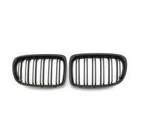 Auto Calandre Avant pour BMW X1 Model E84 2011-2016, Pare-Chocs Avant Voiture Grille Rein Gauche Droite Calandre Avant Voiture Tuning Radiateur, Matt black
