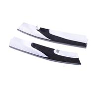 Auto Calandre Avant Pour Mazda Pour CX-5 2017 2018 2019 2020 2 Pièces Chrome Pare-chocs Avant Inférieur Calandre Garniture Couverture ABS Calandre Voiture