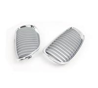 Auto Calandre Grilles Avant Grille De Calandre De Pare-chocs Avant De Voiture Chromée Pour Argent Compatible Avec BMW Pour M3 2008 2009 2010 2011 2012 2013 51137157278 51137157277