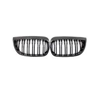 Auto Calandres Radiateur pour B&MW E81 E87 E88 1 Series 2004-2007 Noir Brillant Avant Rein Double Ligne Calandre Sport Grill Remplacement