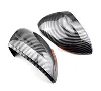 Auto Capuchons Inversés Compatible Avec VW Pour Passat B8 2015 2016 2017 2018 2019 2020 Pour Arteon 2016-2020 2 Pièces Couvercles De Rétroviseurs Latéraux Noirs Boîtier De Clignotant