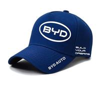 Auto Casquette de Baseball pour BYD Tang (2nd Gen) 2018-2020, Unisexe Réglable Casquette de BYD avec Logo de Voiture Chapeau Casquette pour Homme Femme Accessoires Taille Unique,Blue-A