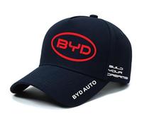 Auto Casquette de Baseball pour BYD Tang (2nd Gen) 2018-2020, Unisexe Réglable Casquette de BYD avec Logo de Voiture Chapeau Casquette pour Homme Femme Accessoires Taille Unique,Navy-E