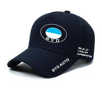 Auto Casquette de Baseball pour BYD Tang (2nd Gen) 2018-2020, Unisexe Réglable Casquette de BYD avec Logo de Voiture Chapeau Casquette pour Homme Femme Accessoires Taille Unique,Navy-C