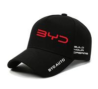Auto Casquette de Baseball pour BYD Tang (2nd Gen) 2018-2020, Unisexe Réglable Casquette de BYD avec Logo de Voiture Chapeau Casquette pour Homme Femme Accessoires Taille Unique,Black-D