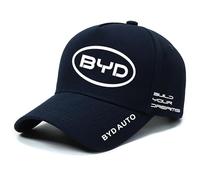 Auto Casquette de Baseball pour BYD Tang (2nd Gen) 2018-2020, Unisexe Réglable Casquette de BYD avec Logo de Voiture Chapeau Casquette pour Homme Femme Accessoires Taille Unique,Navy-B