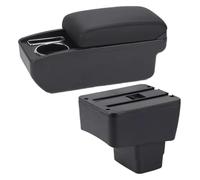 Auto Central Accoudoir Pour Mazda 2 Skyactiv Pour CX-3 Accoudoir Boîte De Rangement Pour Voiture Accessoires D'intérieur(C2 Black line NO USB)