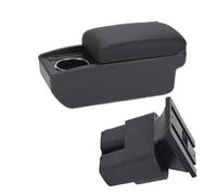 Auto Central Accoudoir Pour Nissan Pour NV200 Accoudoir Voiture Boîte Rangement Automatique Centrale Porte Gobelet Console Rénovation(B2 Black line 6USB)