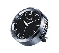 Auto Clock Vent - Horloge montée sur le tableau de bord, diffuseur clip d'évent | Sollerateur d'arôme de parfums pour intérieur automobile, contrôle de parfum de longue durée avec des accès élégants