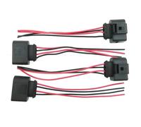 Auto connecteurs bobine Compatible Avec Vw Pour MK6 Pour Golf R 2.0T 2011-2014 Pour Passat 1.8T 2.0T 2001-2010 Connecteur De Bobine D'allumage De Voiture Prise De Faisceau 1J0973724(4pcs)
