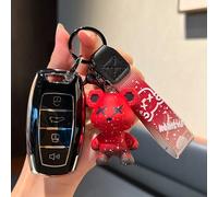 Auto Coque Fob Pour Haval Jolion Joico Jollein F7 H6 F7x Jolyon F7h Dargo Tpu Souple Voiture Clé Housse Porte-Clés Pour Haval H6 2022 - Type Black Set 2