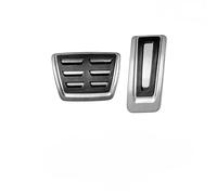 Auto Couvre Pédales Gaz Embrayage pour Vw California T4 T5 T6 T6.1,Aluminium Alliage Couvre Pédale Accélérateur Frein Transmission Voiture Pédale Cache Pédale Plaque Protection Accessoires Voiture