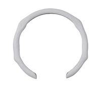 Auto Couvre Volant pour A1 pour A3 8P A4 B9 A5 A6 C7 8S 8W A7 A8 Q3 Q5 Q7 4M S4 S5 S6 5D Housse De Volant Voiture Daim(Apricot White)